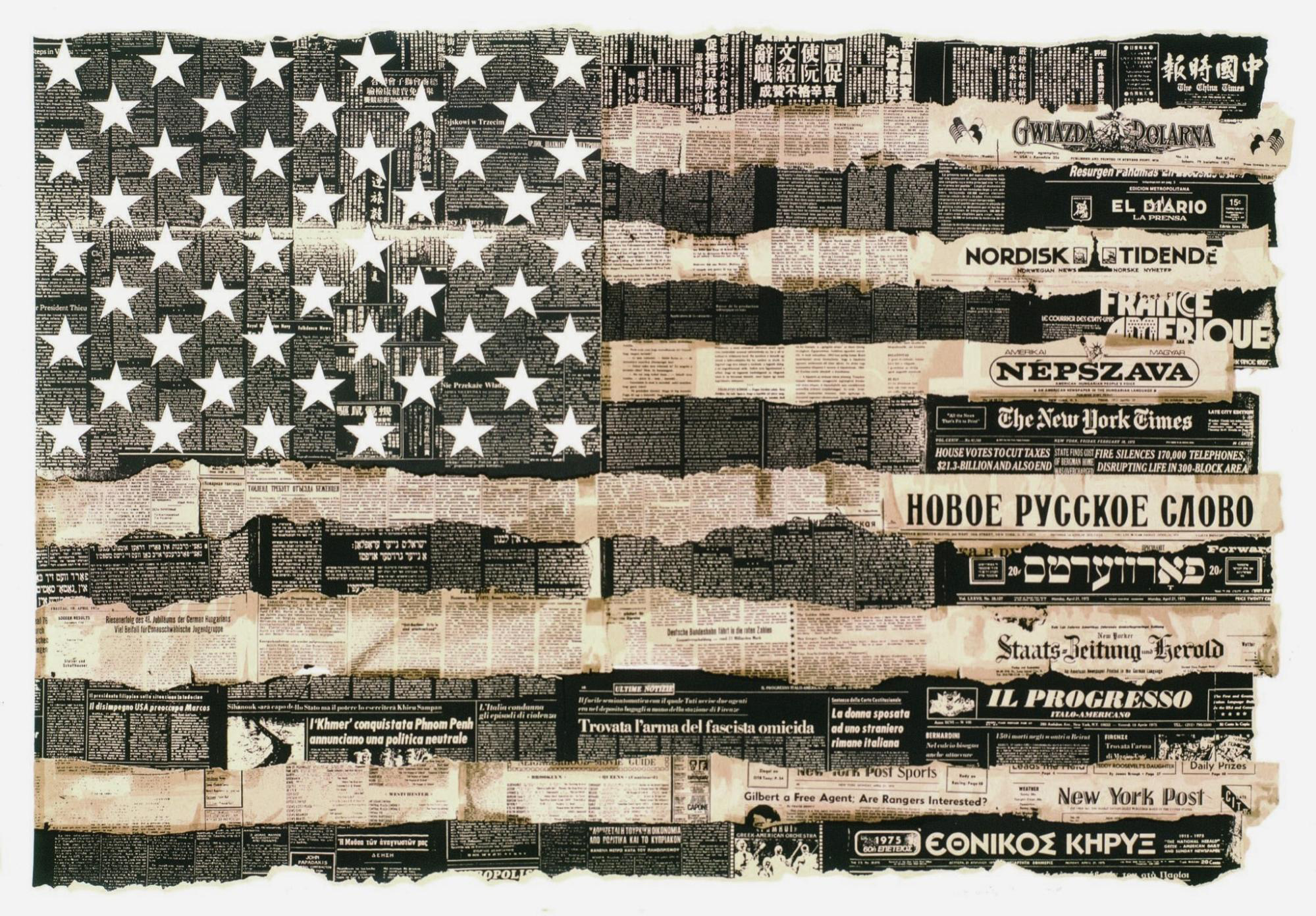 American Flag by Massimo Vignelli