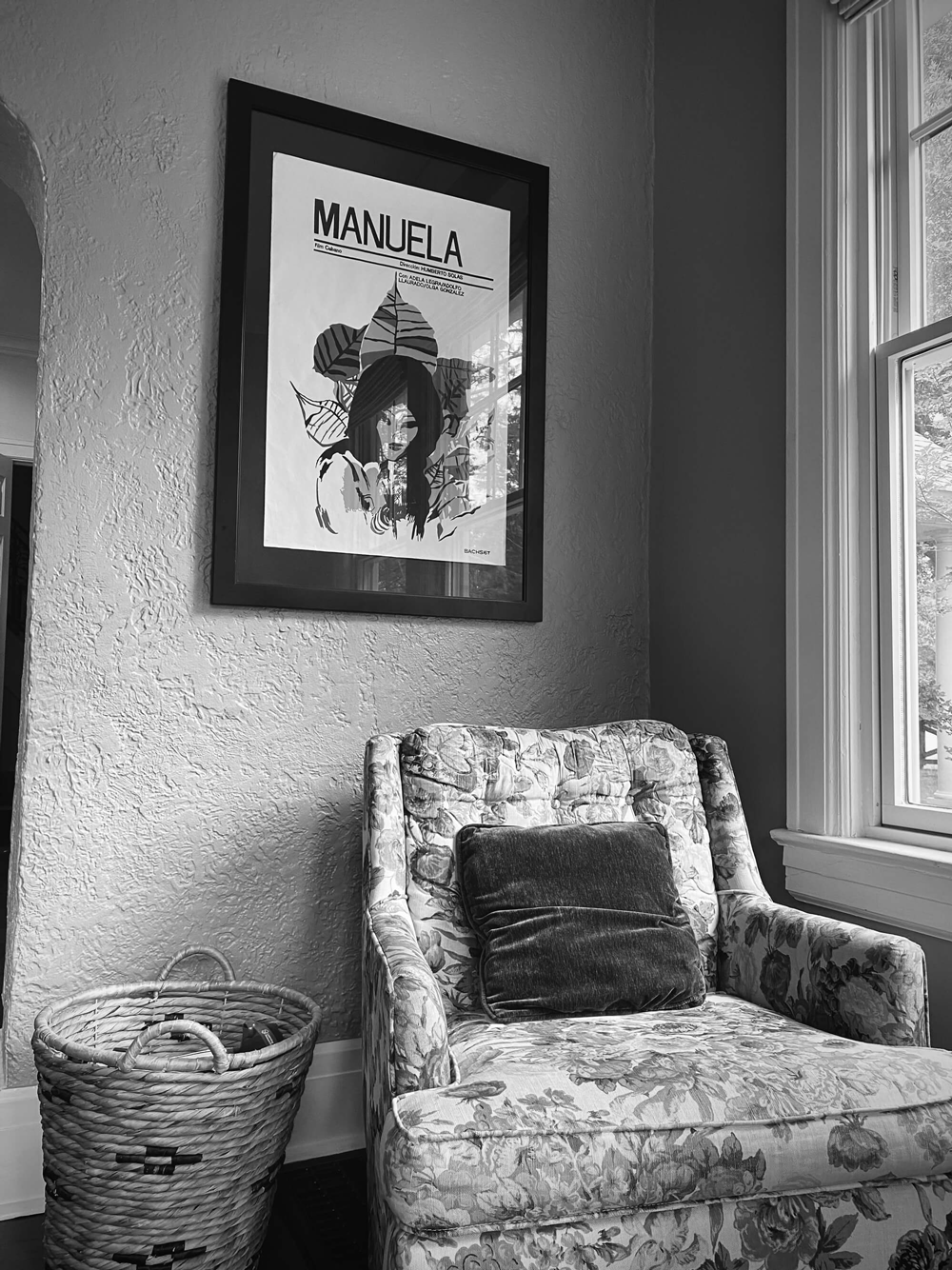 Manuela Poster in Living Room